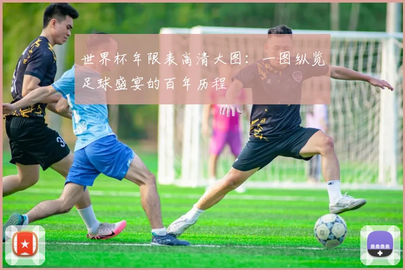 世界杯年限表高清大图:一图纵览足球盛宴的百年历程