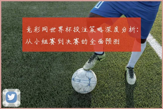 竞彩网世界杯投注策略深度分析:从小组赛到决赛的全面预测