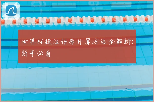 世界杯投注倍率计算方法全解析:新手必看